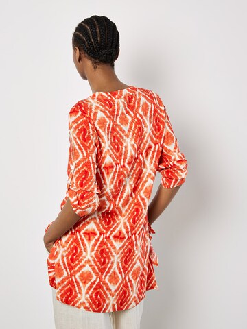 Chemisier ' ' Apricot en orange