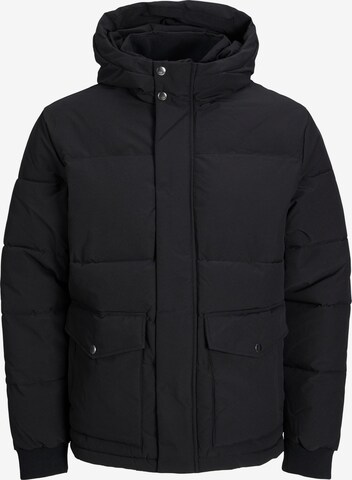 JACK & JONES - Casaco de inverno 'DAVID' em preto: frente