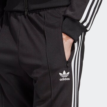 ADIDAS ORIGINALS Regular Trousers 'Adicolor Classics Beckenbauer' in Black
