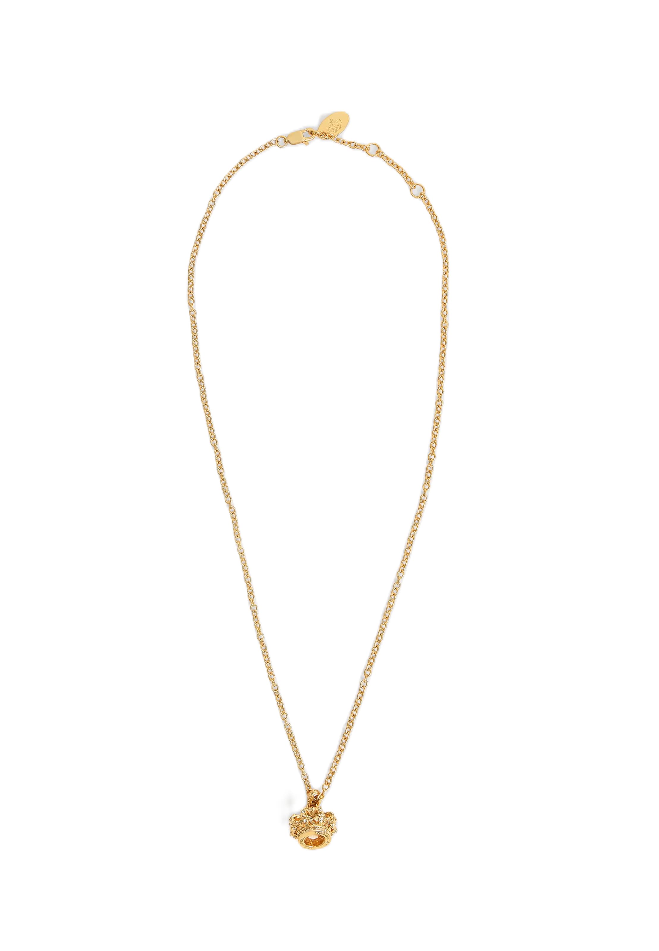 Juicy Couture Halsband 'Heritage' i guld: framsida