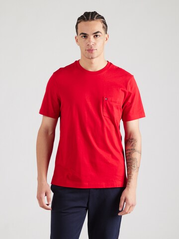 Maglietta di TOMMY HILFIGER in rosso: frontale