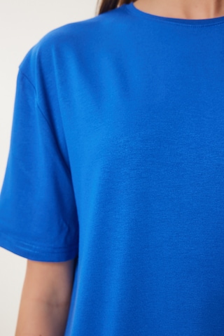 T-shirt Happiness İstanbul en bleu