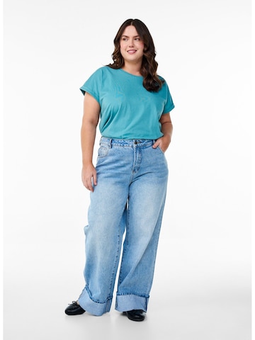 Zizzi Футболка 'Mkatja' в Синий