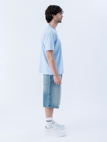 Rockupy Shirt 'Corvin'‌‌‌‌‌ in Blau