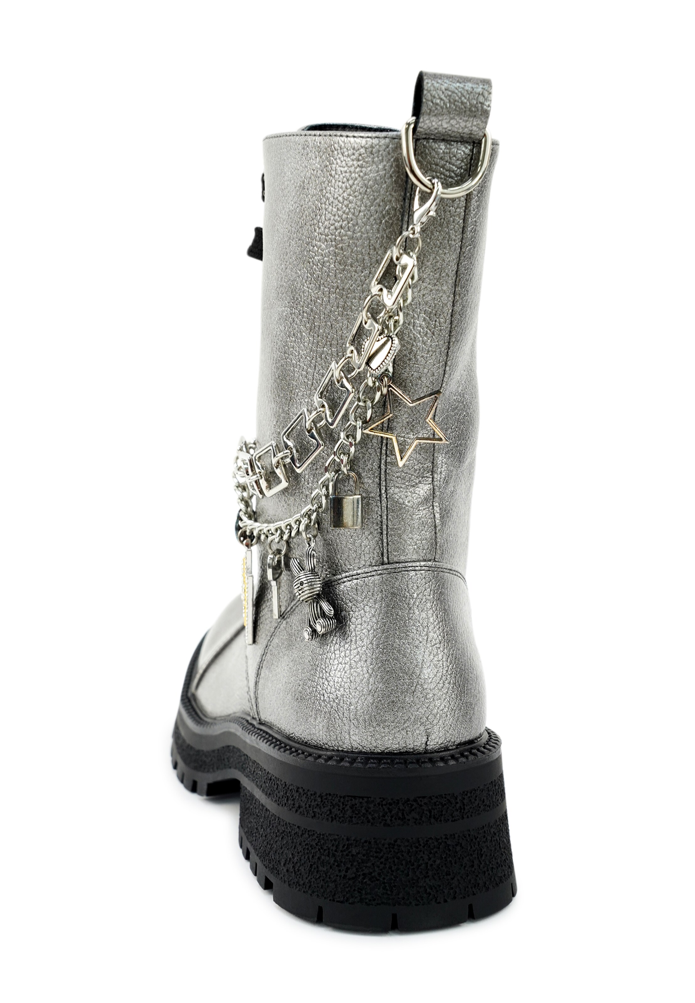 Findlay Schnürstiefel 'JAXX' in Silber