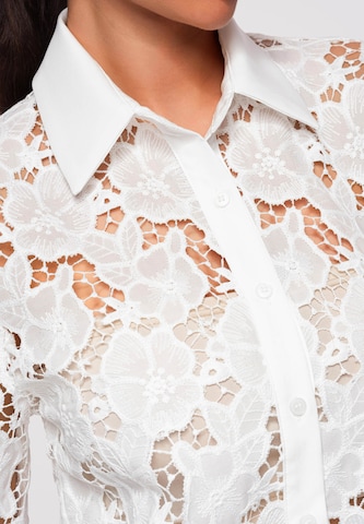 Chemisier 'OW-SH-E0025' Ombre en blanc