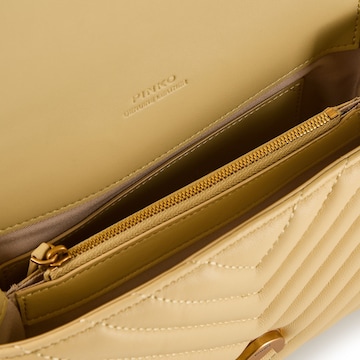PINKO Handbag in Yellow