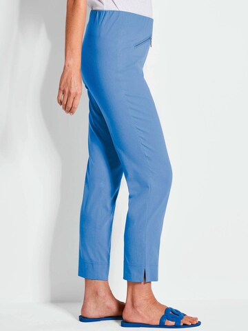 Goldner Tapered Trousers 'LOUISA' in Blue