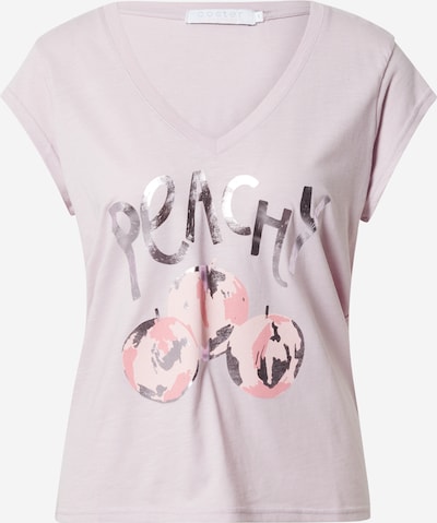 Coster Copenhagen Majica u antracit siva / lavanda / rosé / srebro / bijela, Pregled proizvoda