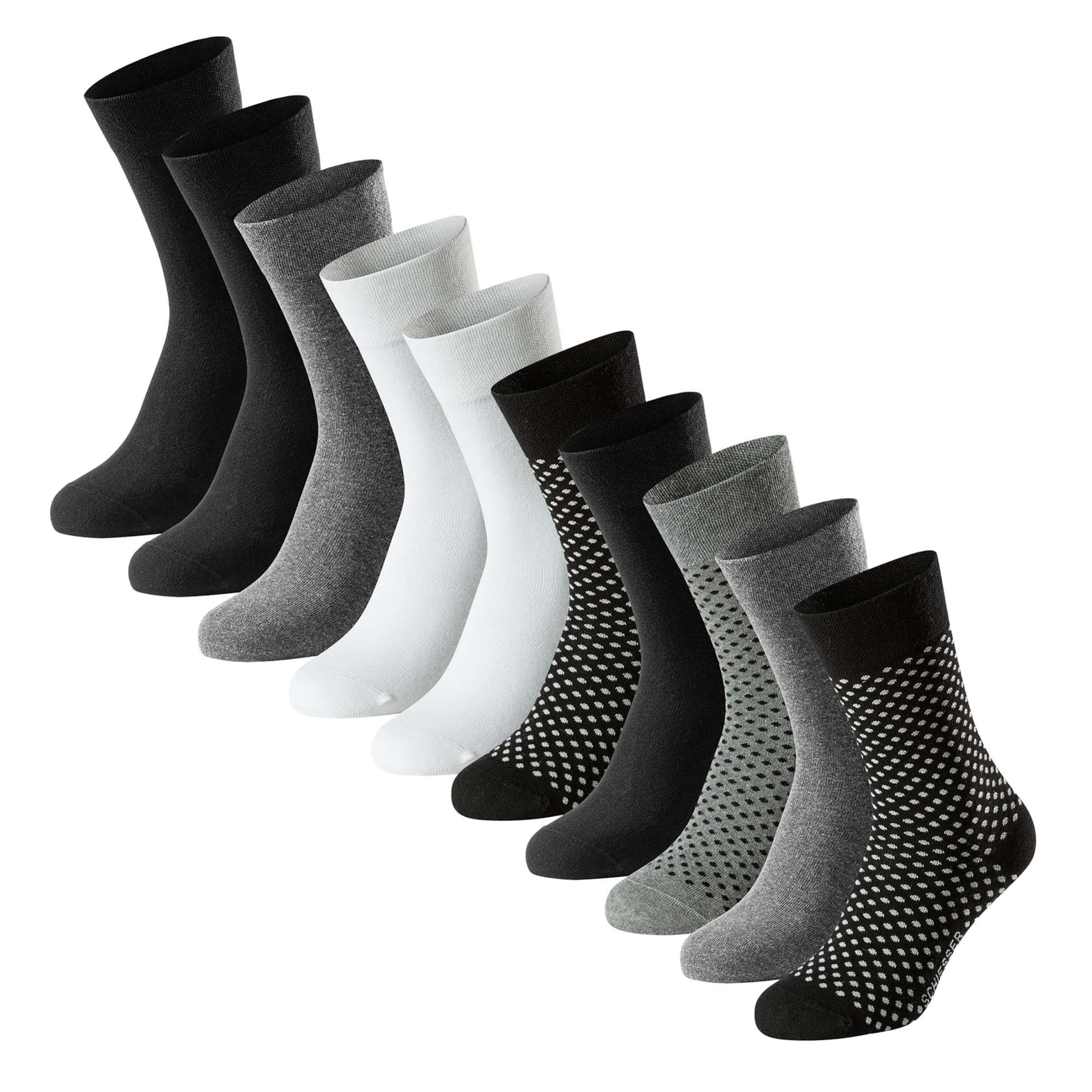 SCHIESSER Sokken in Gemengde kleuren: voorkant