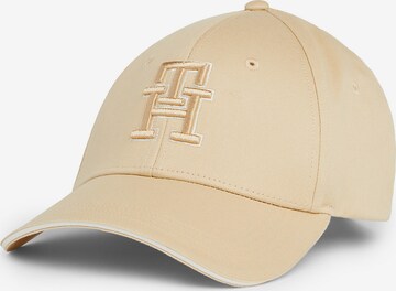 TOMMY HILFIGER Cap 'Prep' in Beige: front