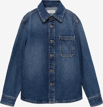 MANGO KIDS Välikausitakki 'Ledger' värissä sininen: etupuoli