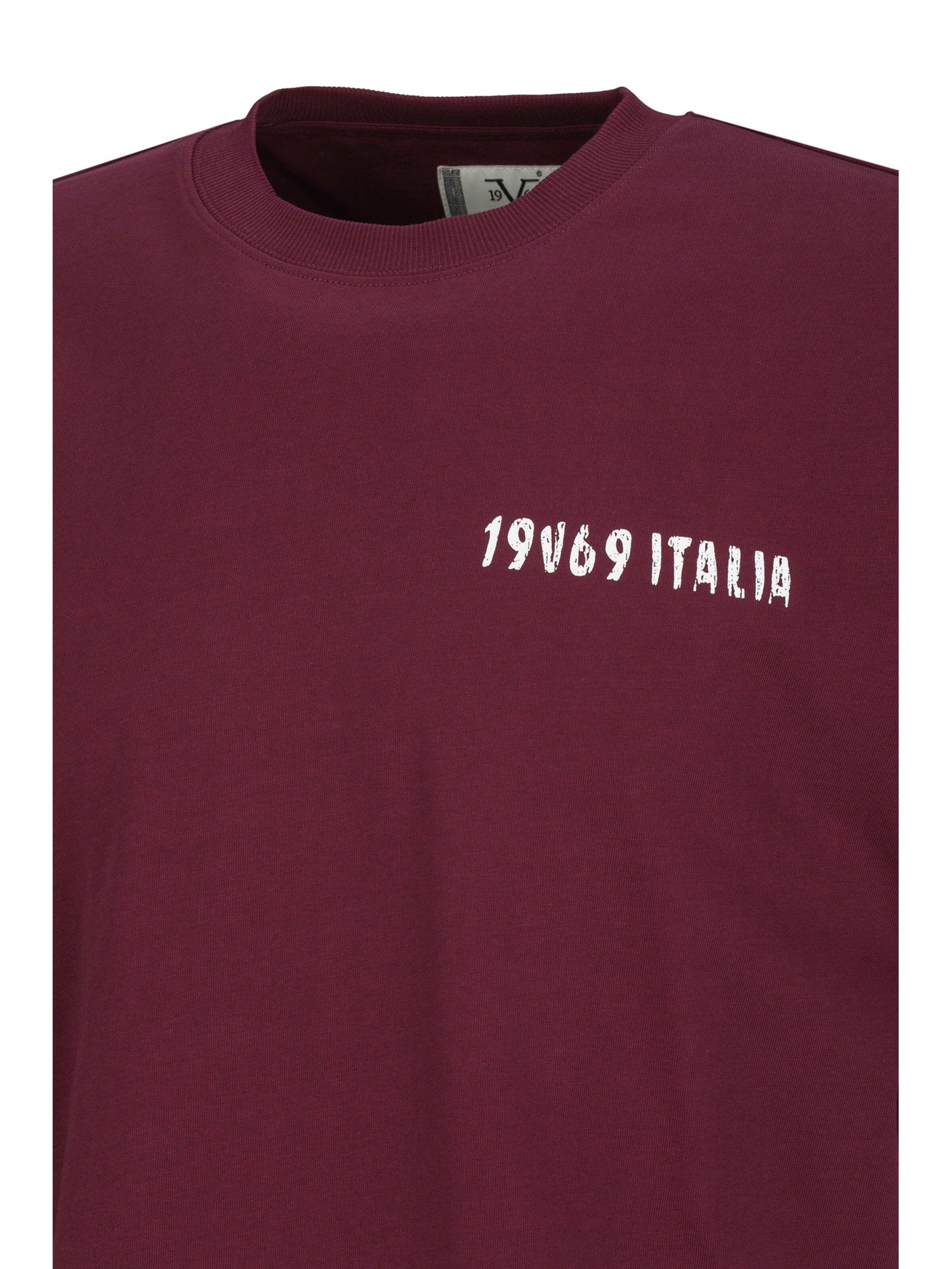 19V69 ITALIA Shirt ' Tamaro Wintersports ' in Rood