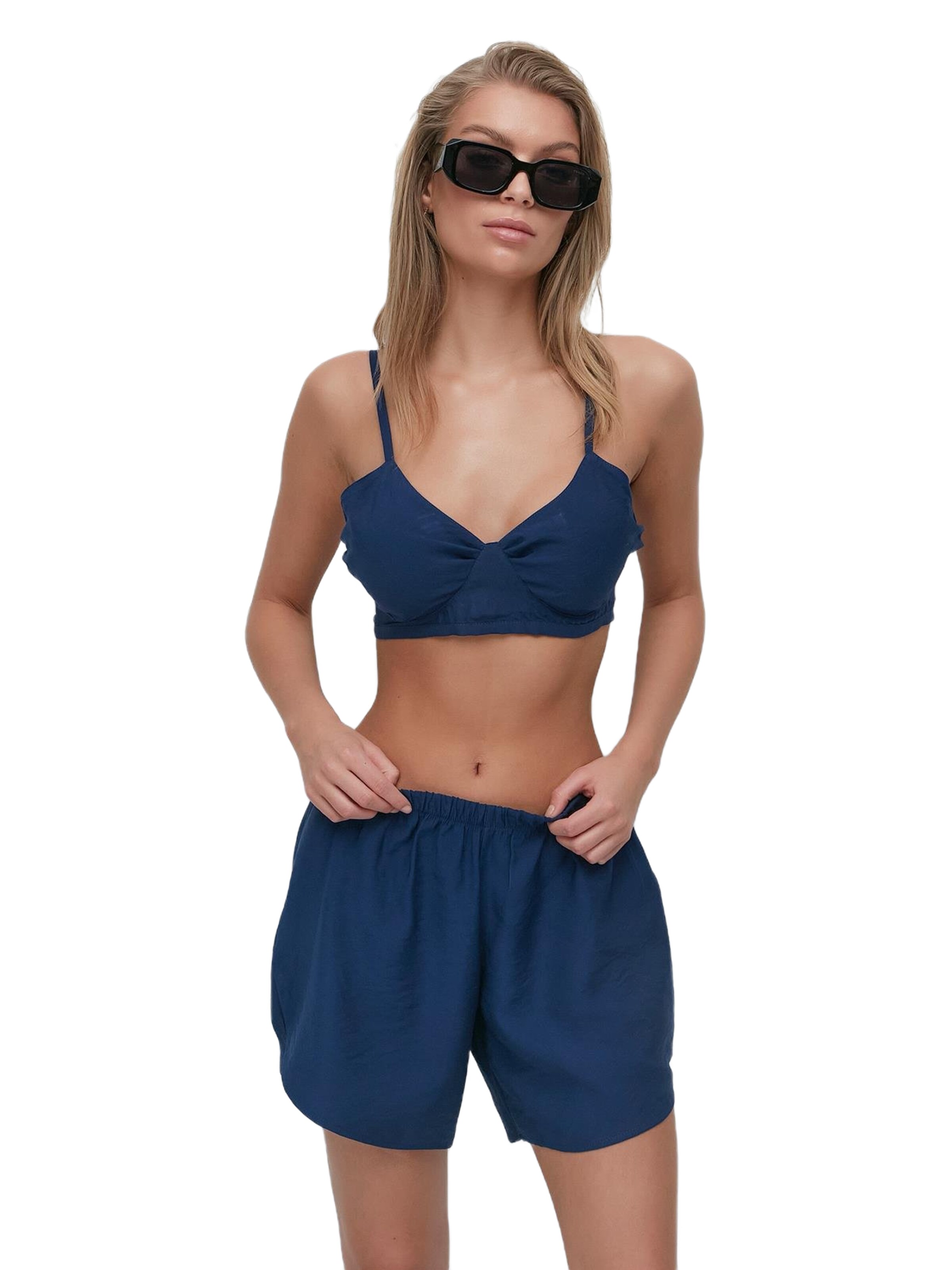 C&City Broekpak in Blauw