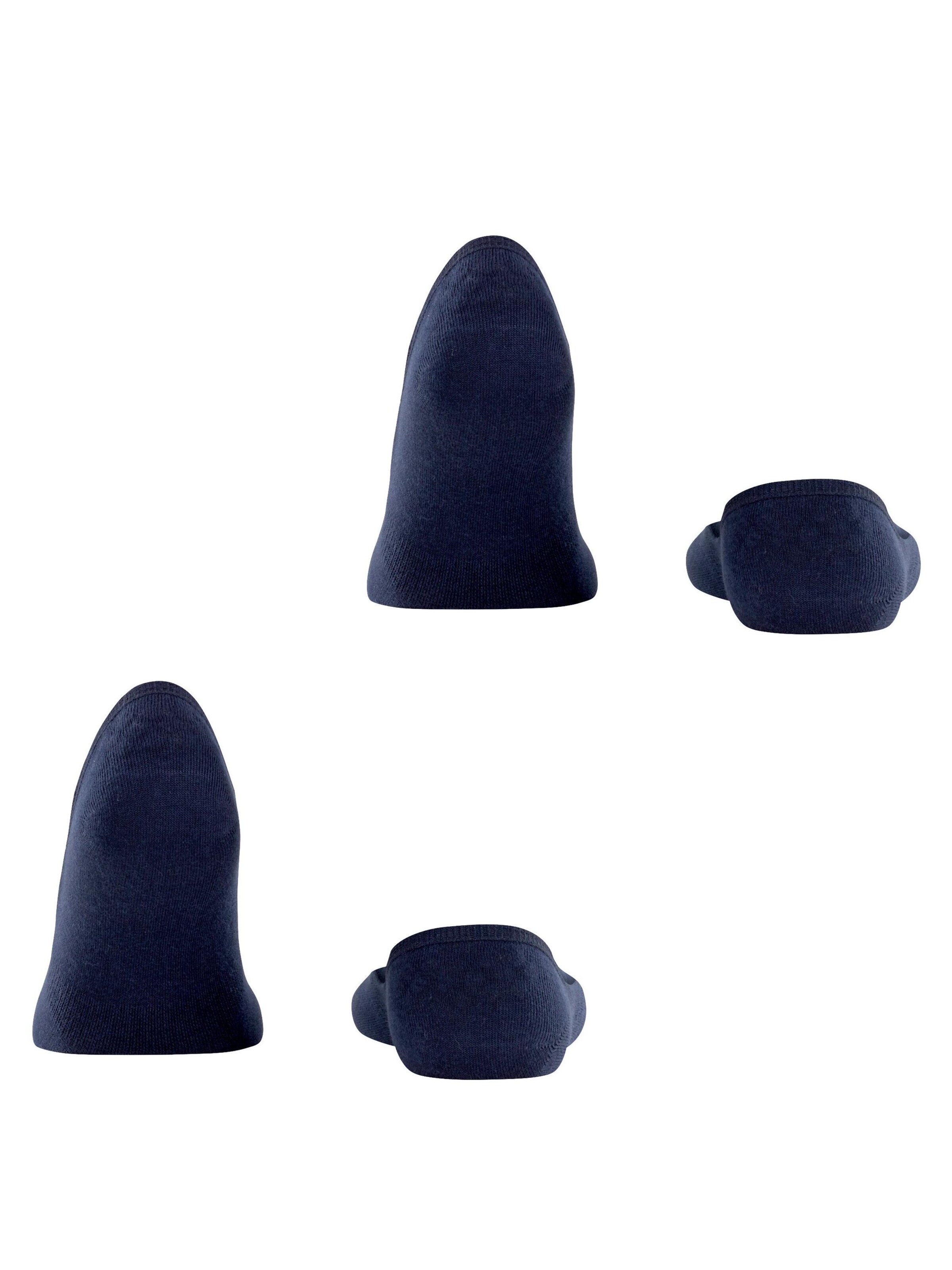 BURLINGTON Ankle Socks 'Everyday 2-Pack' in Blue