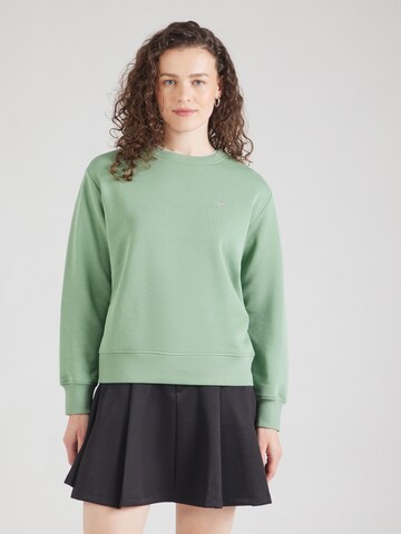 Sweat-shirt GANT en vert : devant