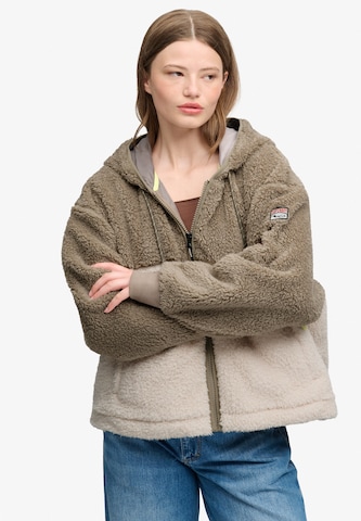 Superdry & Co Φθινοπωρινό και ανοιξιάτικο μπουφάν σε μπεζ