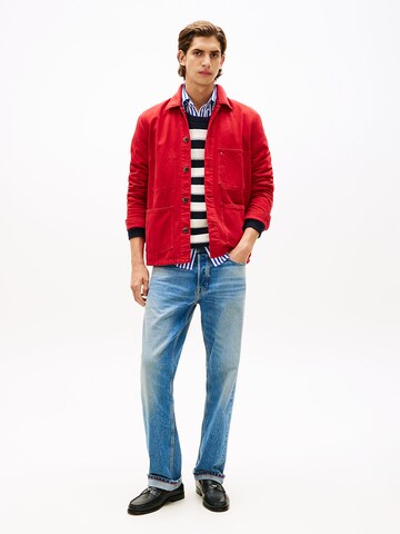 Veste mi-saison TOMMY HILFIGER en rouge