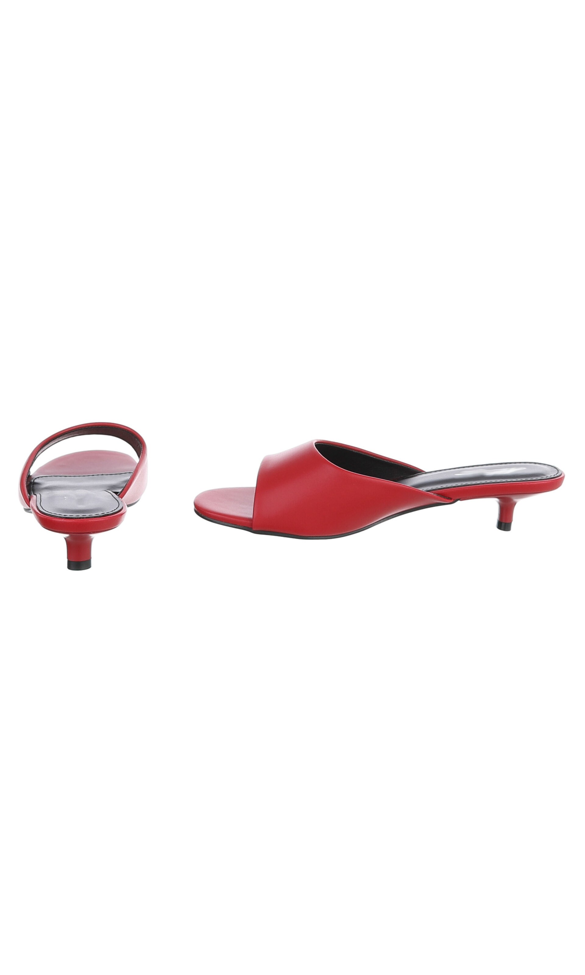 Ital-Design Mules in Red