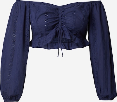 Palaidinė be rankovių 'Broderie Anglaise' iš CITA MAASS, spalva – tamsiai mėlyna, Prekių apžvalga