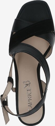 CAPRICE Sandals in Black