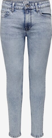 Only & Sons Skinny Jeans 'WARP' in Blue: front