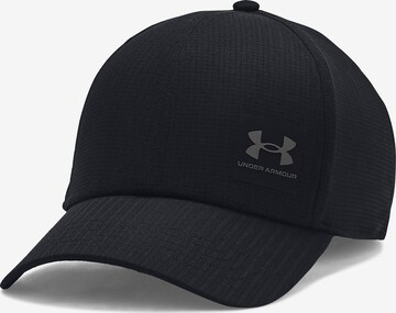 UNDER ARMOUR Athletic Cap in Black: front