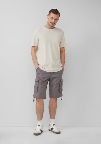Loosefit Pantalon cargo 'File' s.Oliver en gris
