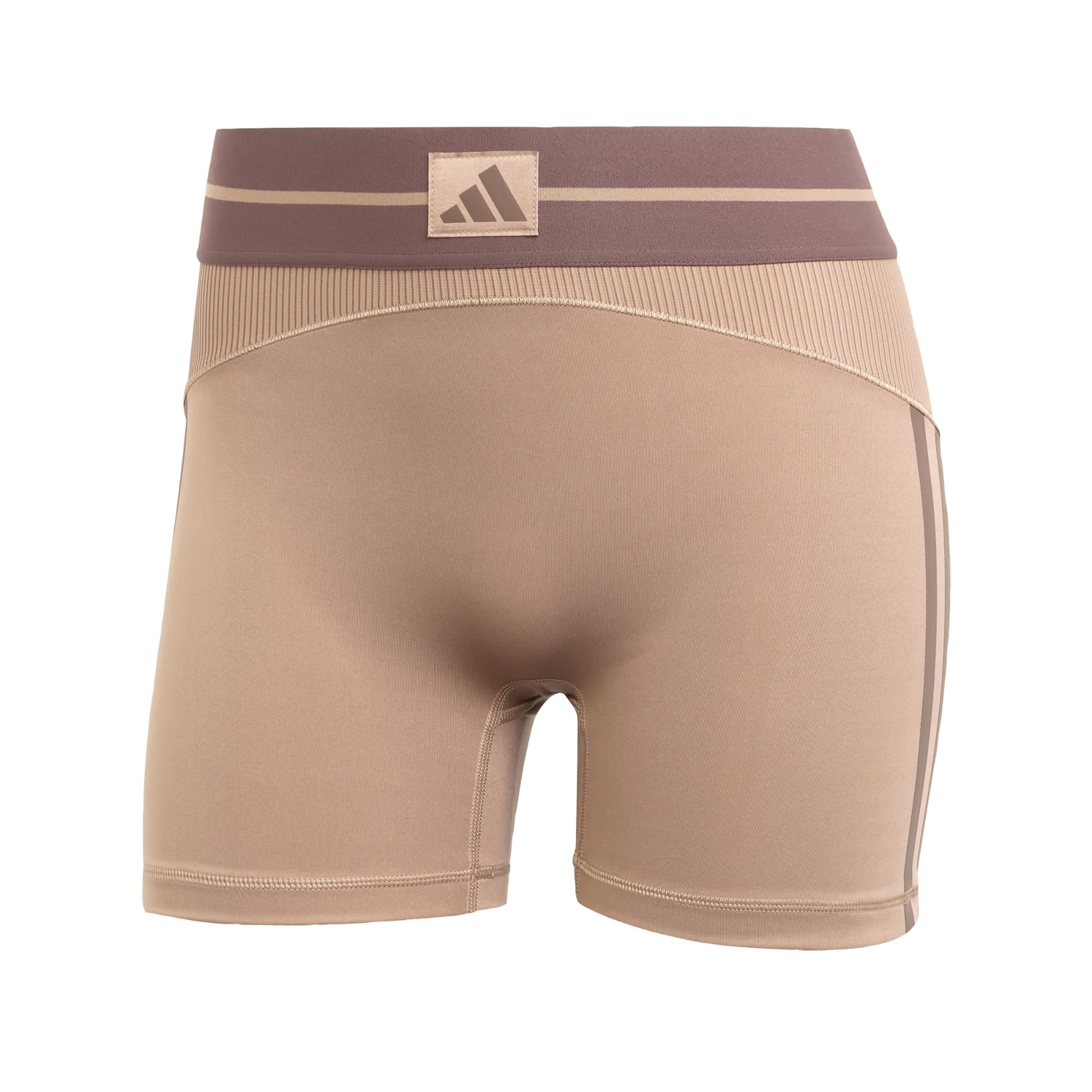 Skinny Pantaloni sportivi 'Hyperglam' di ADIDAS PERFORMANCE in marrone: frontale