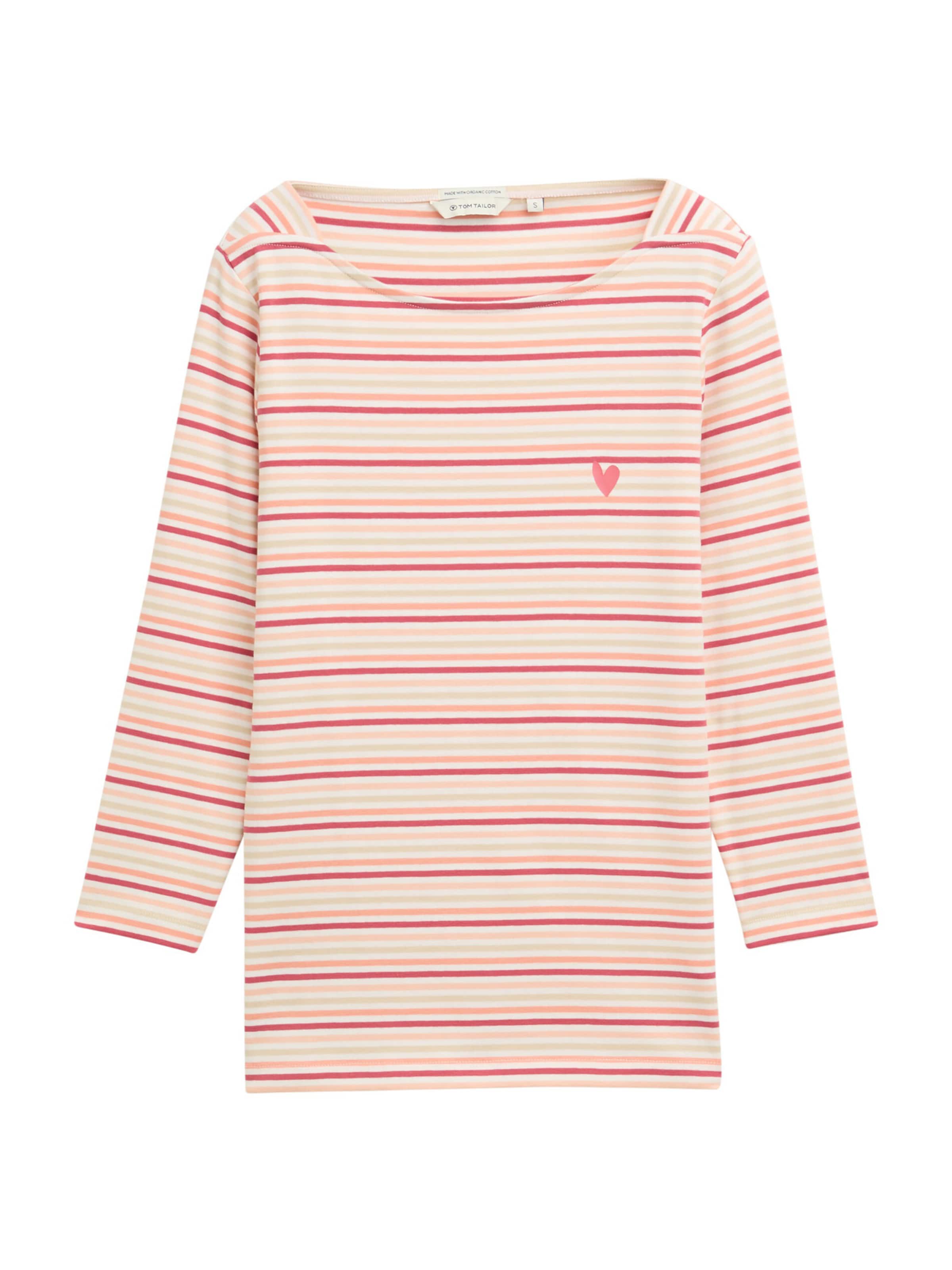 TOM TAILOR Tričko - Červená: predná strana