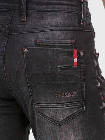 CIPO & BAXX Regular Jeans in Black