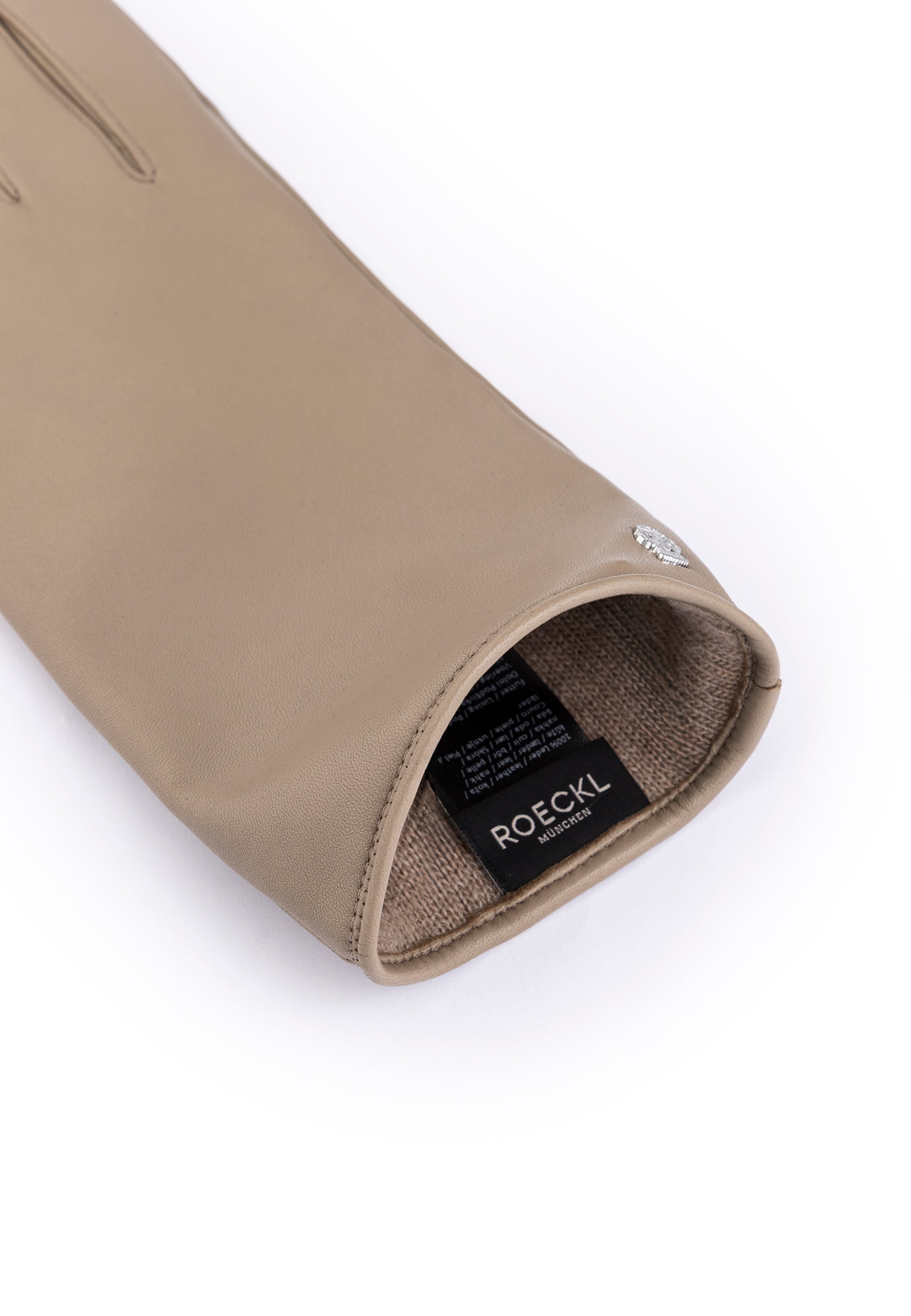 Roeckl Full Finger Gloves ' Hamburg ' in Beige