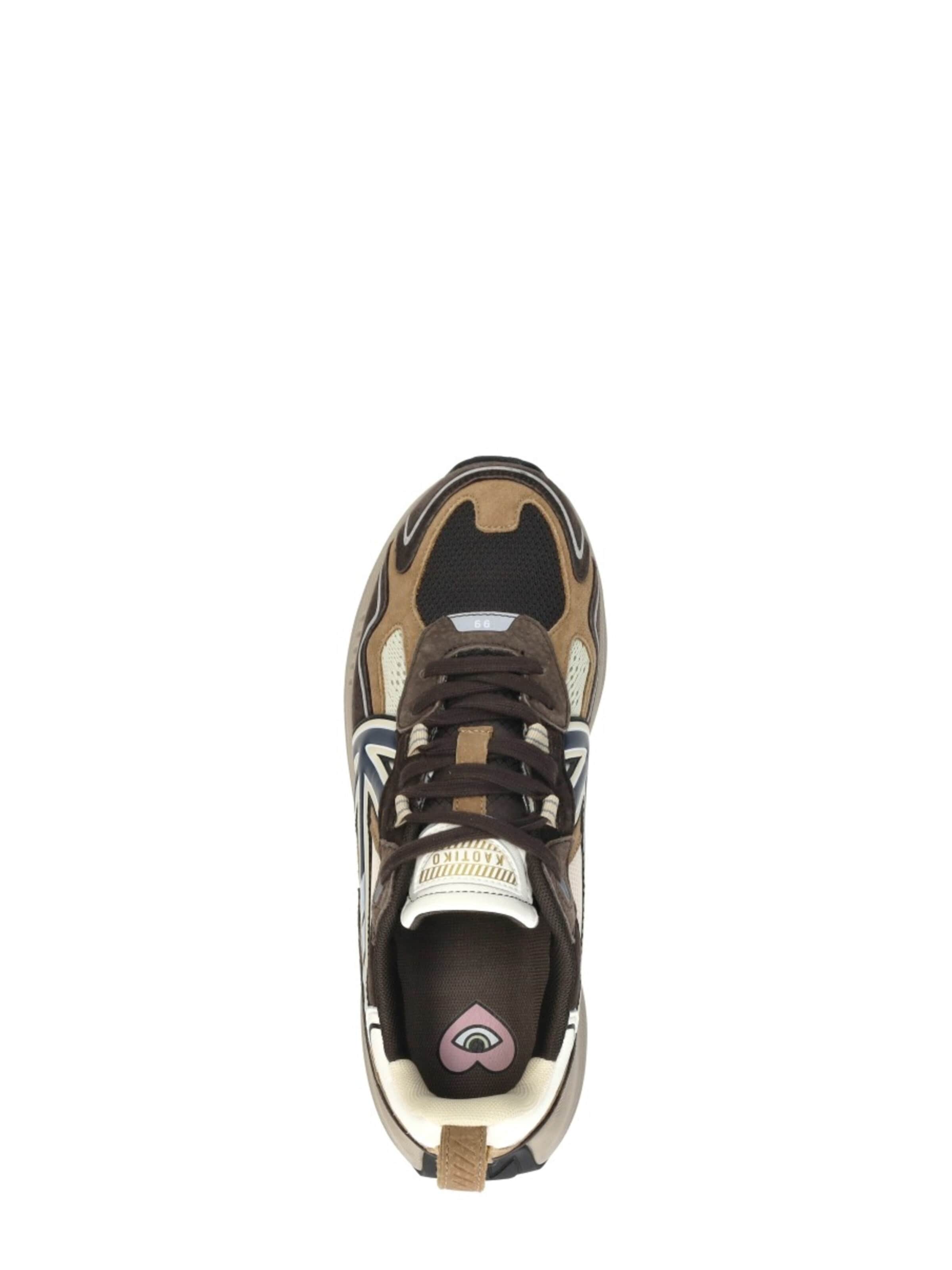 Baskets basses 'Vancoouver Tech' Kaotiko en marron