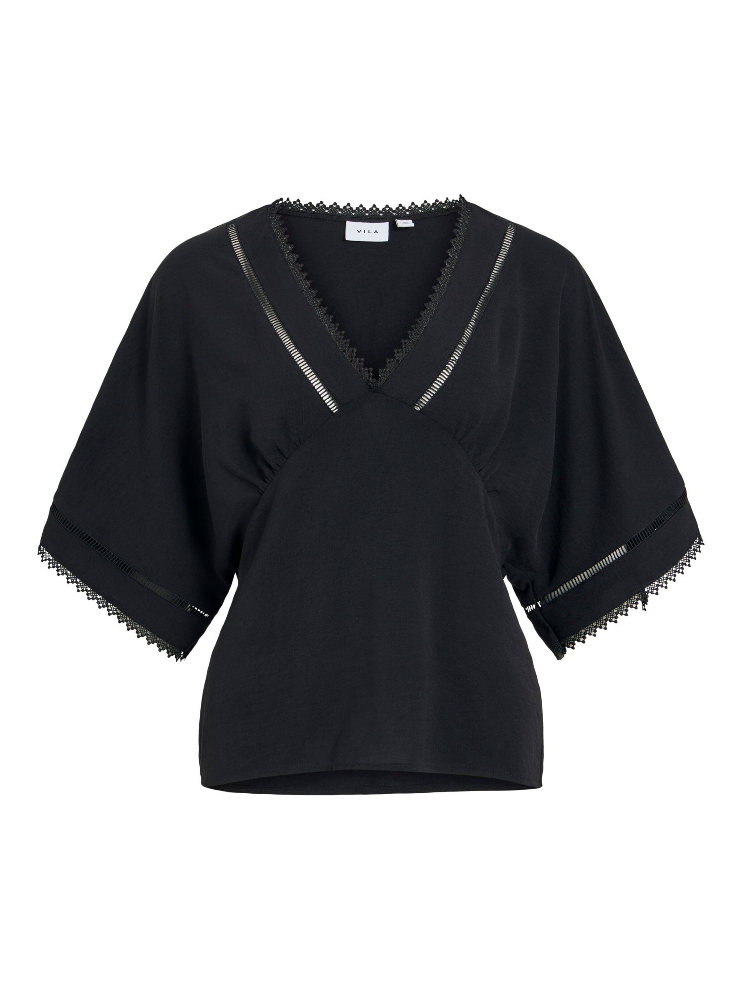 VILA Blouse 'VIRella' in Black: front