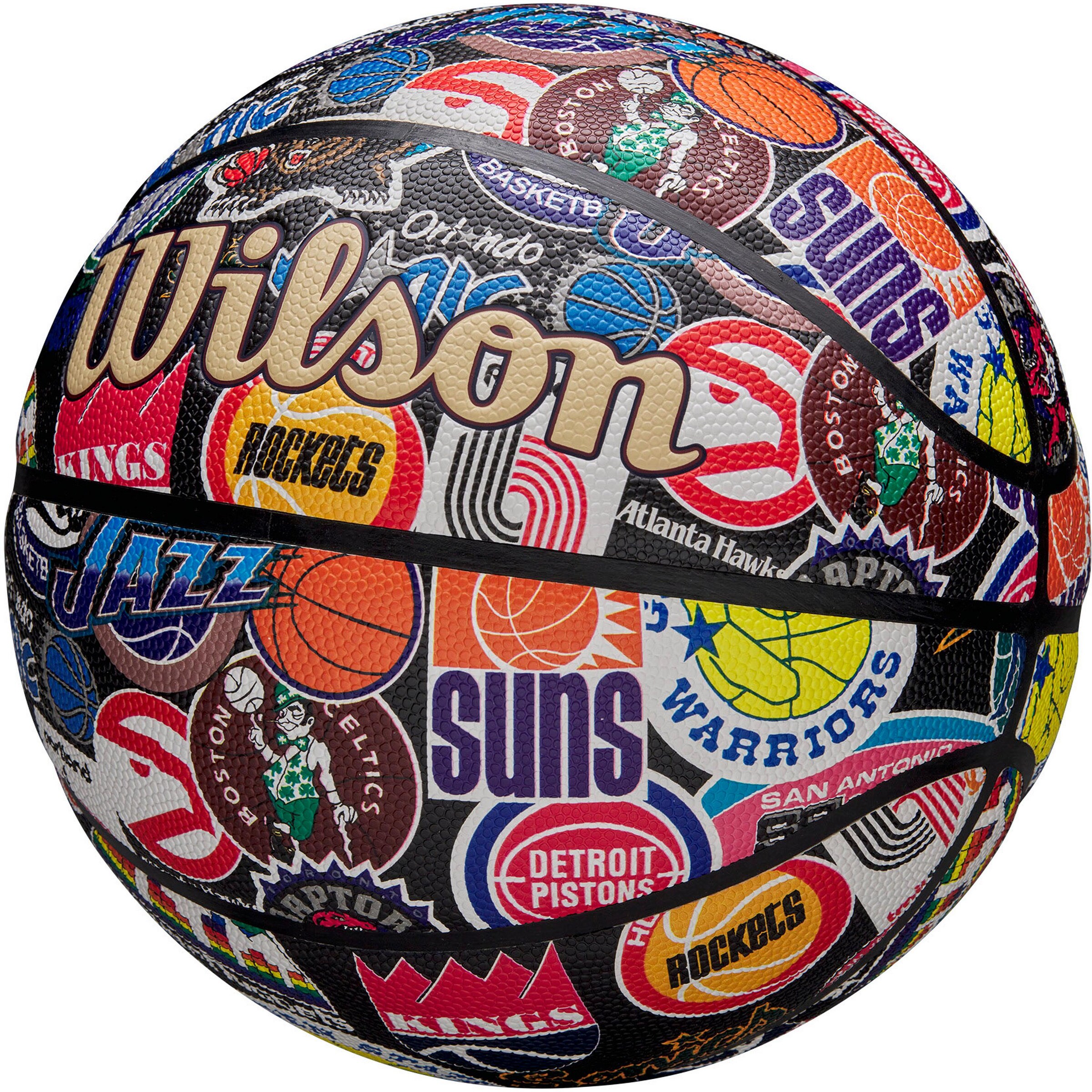 WILSON Ball 'NBA All Team Retro' in Mixed colors