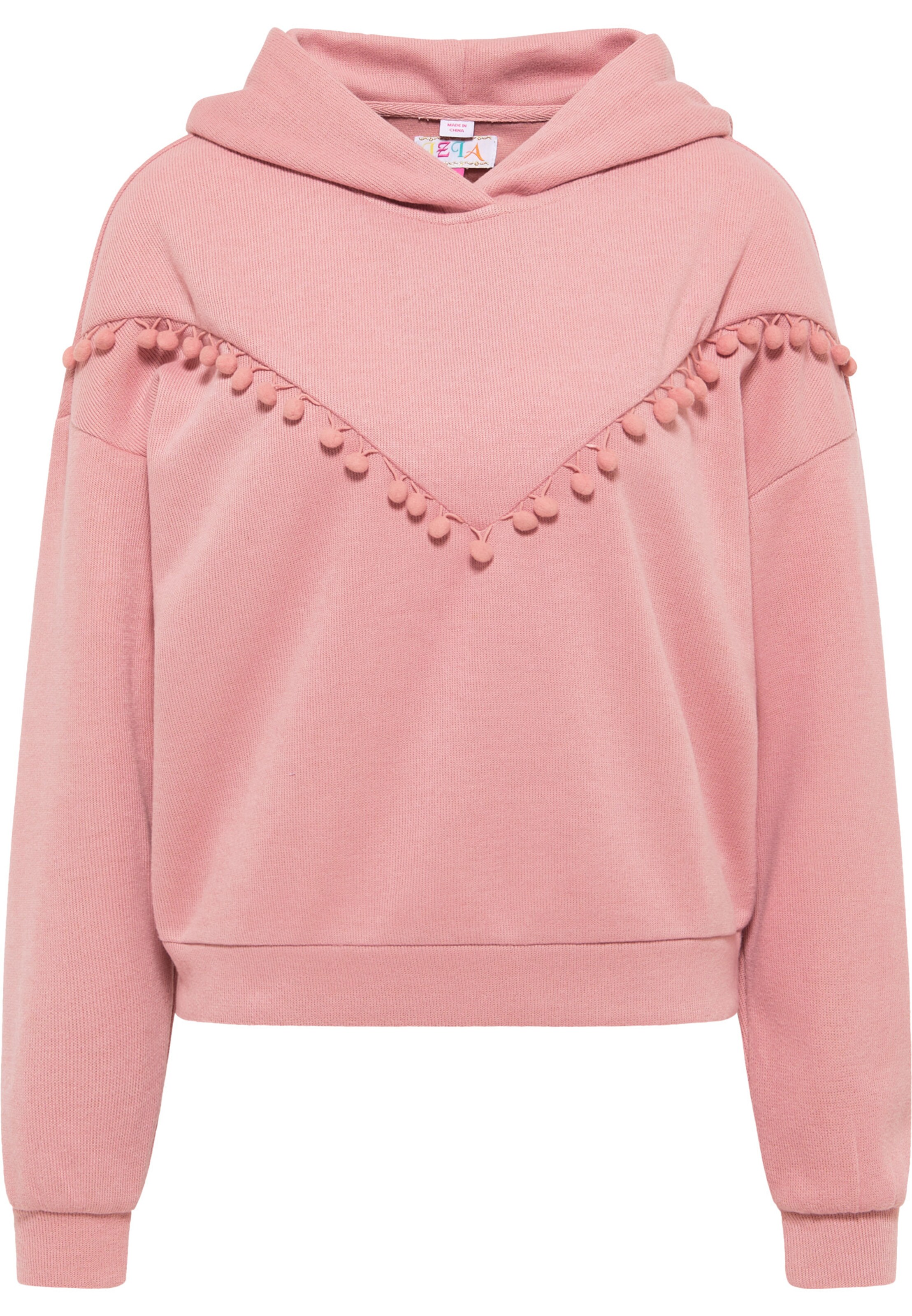 Felpa di IZIA in rosa: frontale