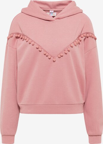 IZIA Sweatshirt in Roze: voorkant