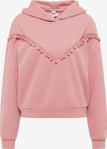 IZIA Sweatshirt in Pink: front