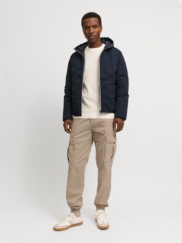 JACK & JONES Ozke Kargo hlače 'JPSTKANE JONNIE' | bež barva
