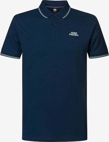 Petrol Industries Poloshirt 'Radiant' in Blau: predná strana