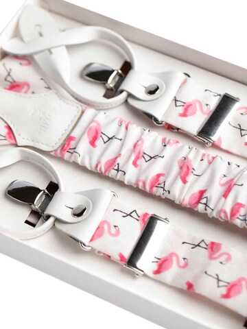 FAFIGO Suspenders 'Zio Crockett' in White