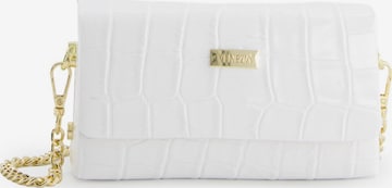 VENEZIA Clutch in Weiß: Vorderseite