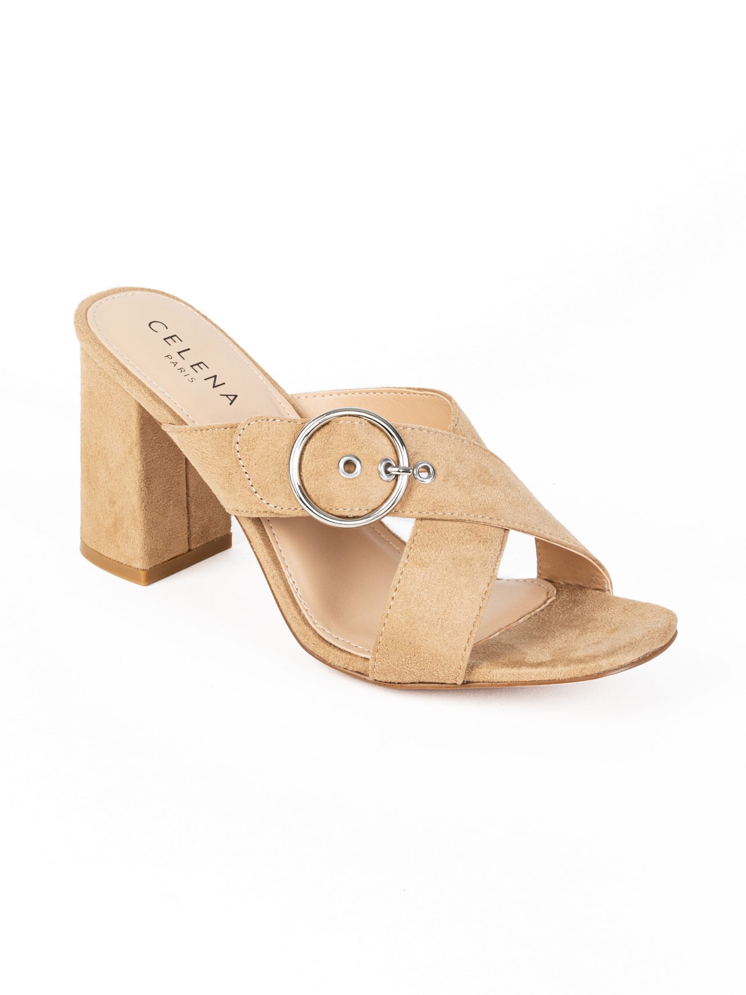 Celena Mule 'Chene' in Beige