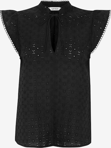 Camicia da donna 'Daniela' di Soft Rebels in nero: frontale