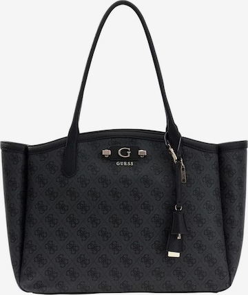 GUESS Shopper 'Lindsey' in Grijs: voorkant
