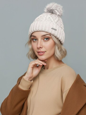 Neverless Mütze 'Julie' in Beige