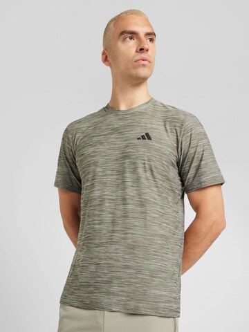 ADIDAS PERFORMANCE Sportshirt 'Essentials' in Grün