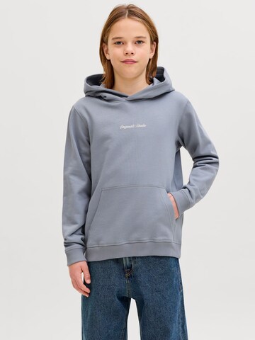 Jack & Jones Junior Bluza 'JORNorrebro' w kolorze szary: przód