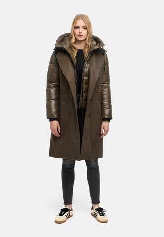 NAVAHOO Winter coat 'City-Glow 14' in Green