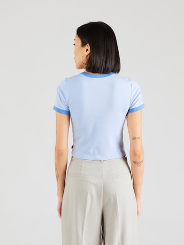 LEVI'S ® Тениска 'Graphic Mini Ringer' в синьо
